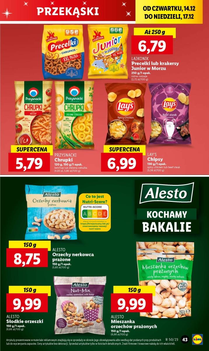 Gazetka promocyjna Lidl do 17/12/2023 str.45