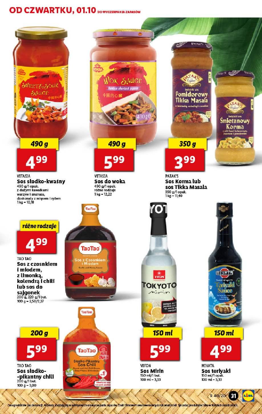 Gazetka promocyjna Lidl do 03/10/2020 str.31