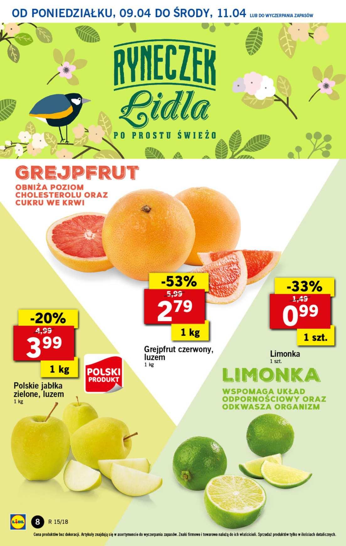 Gazetka promocyjna Lidl do 11/04/2018 str.8