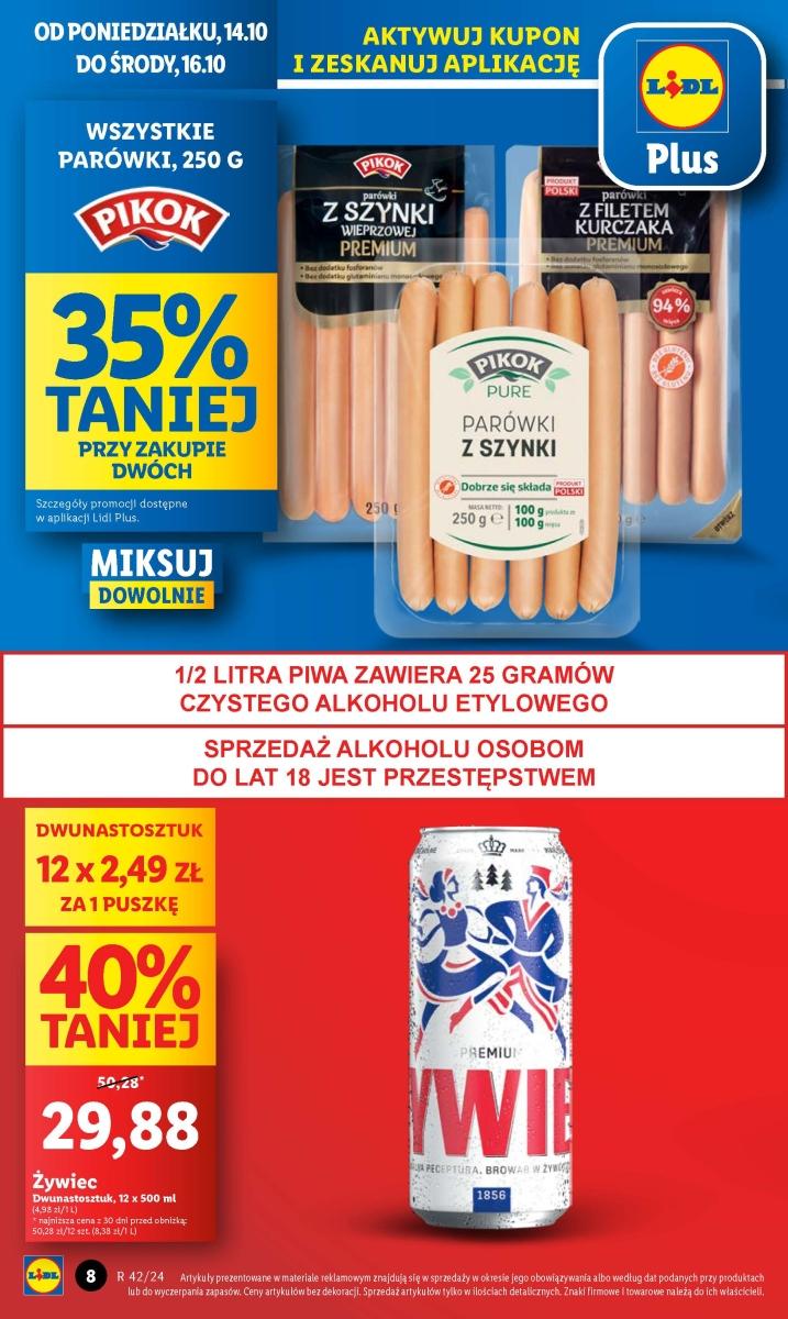 Gazetka promocyjna Lidl do 16/10/2024 str.8