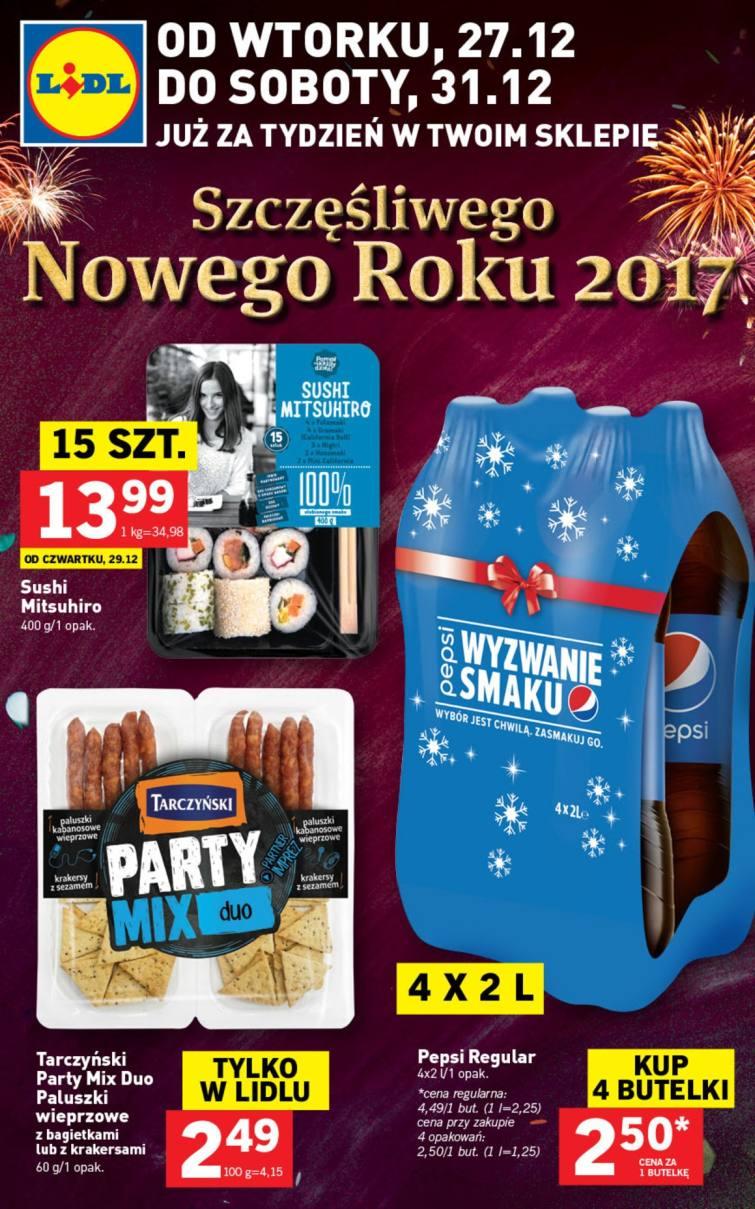 Gazetka promocyjna Lidl do 31/12/2016 str.0