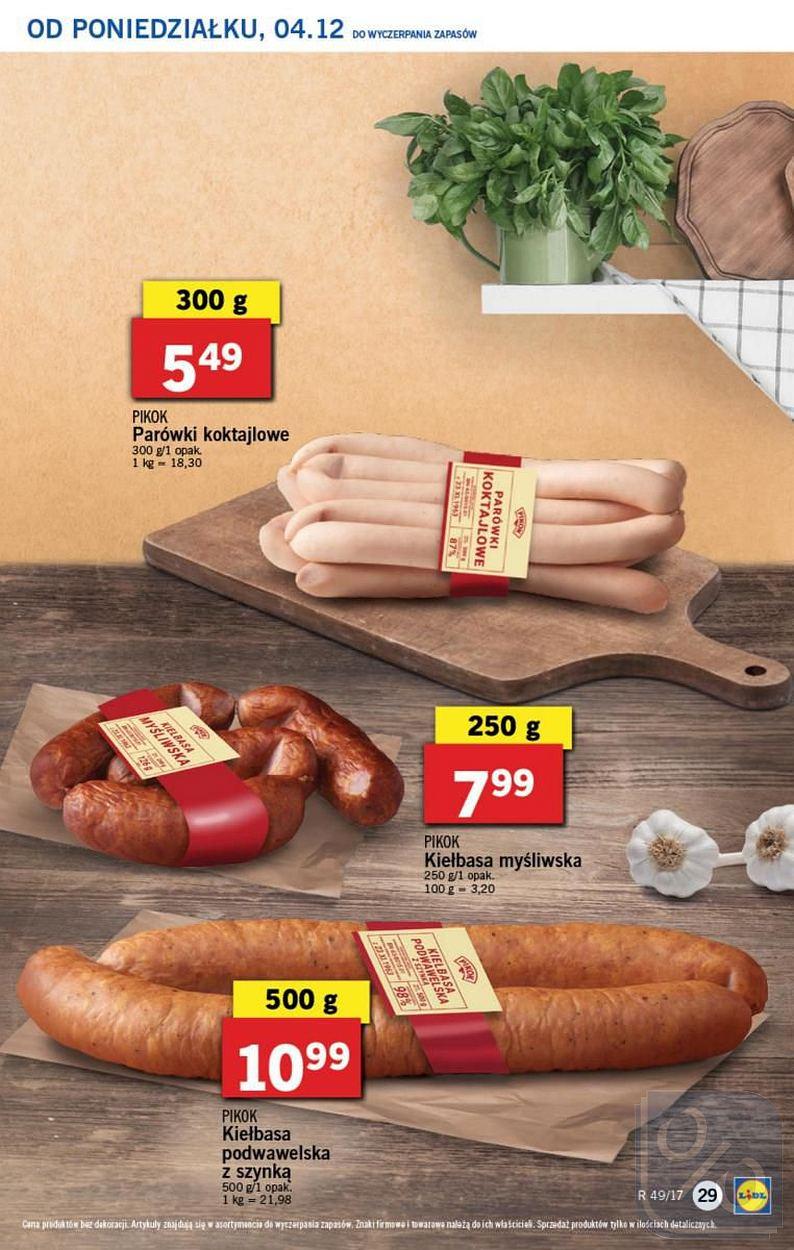 Gazetka promocyjna Lidl do 06/12/2017 str.29