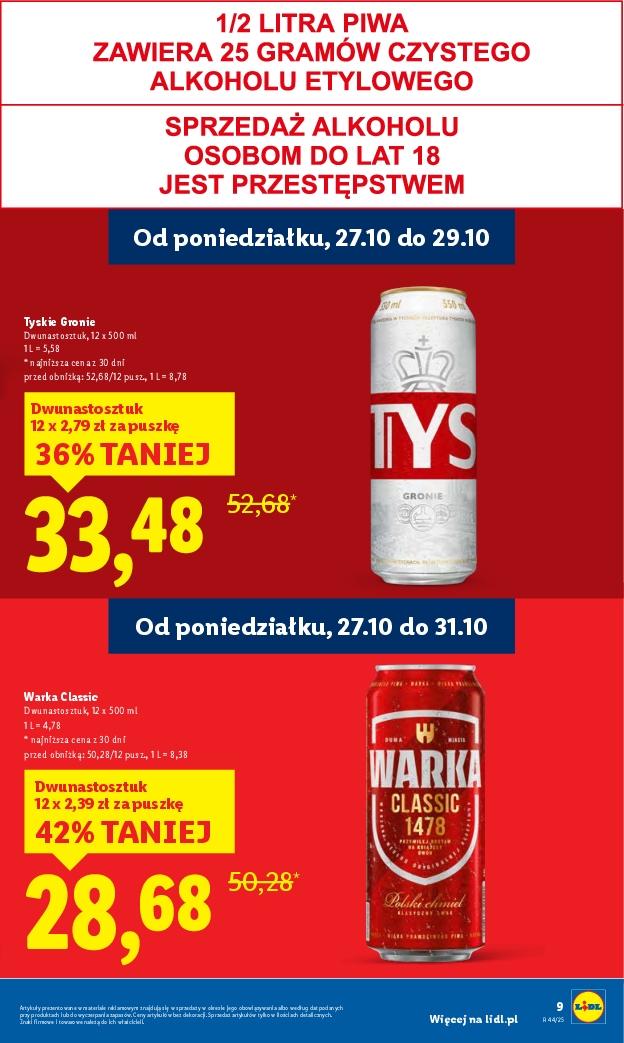 Gazetka promocyjna Lidl do 29/10/2025 str.9