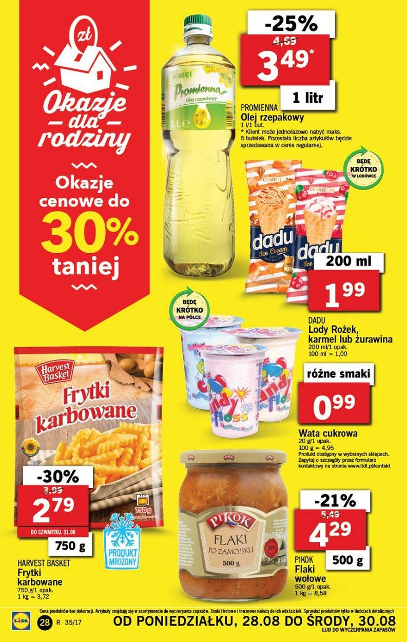 Gazetka promocyjna Lidl do 30/08/2017 str.28