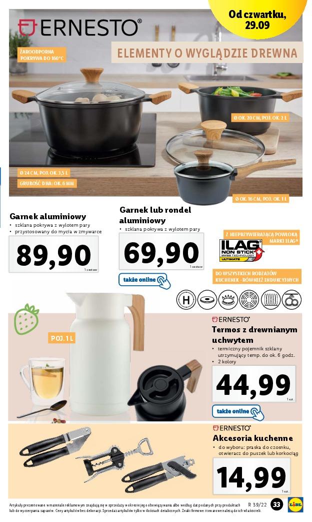 Gazetka promocyjna Lidl do 01/10/2022 str.33