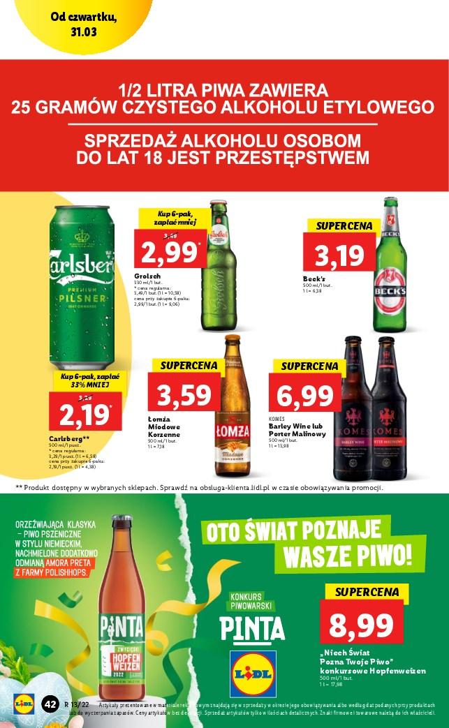 Gazetka promocyjna Lidl do 02/04/2022 str.42