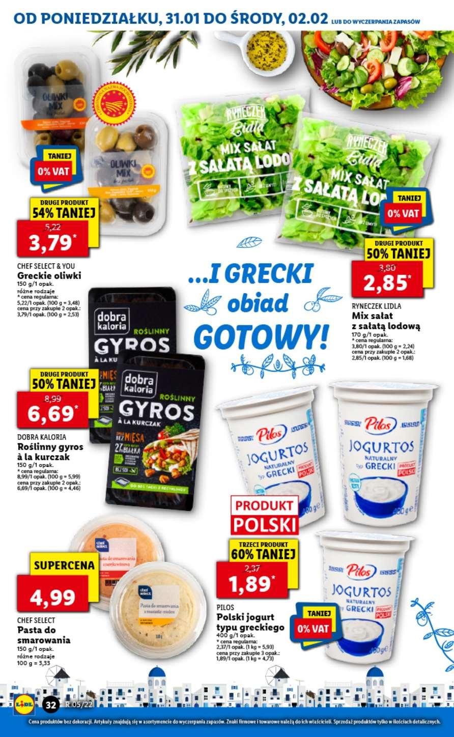 Gazetka promocyjna Lidl do 02/02/2022 str.32