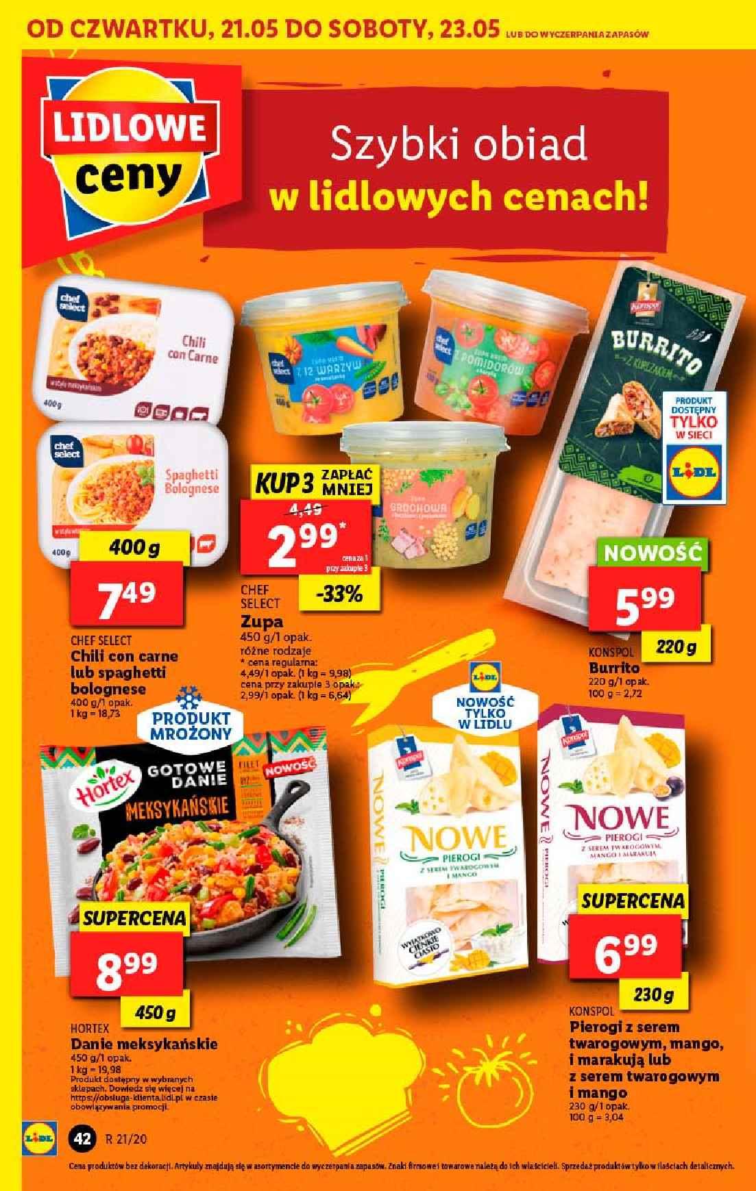 Gazetka promocyjna Lidl do 23/05/2020 str.42