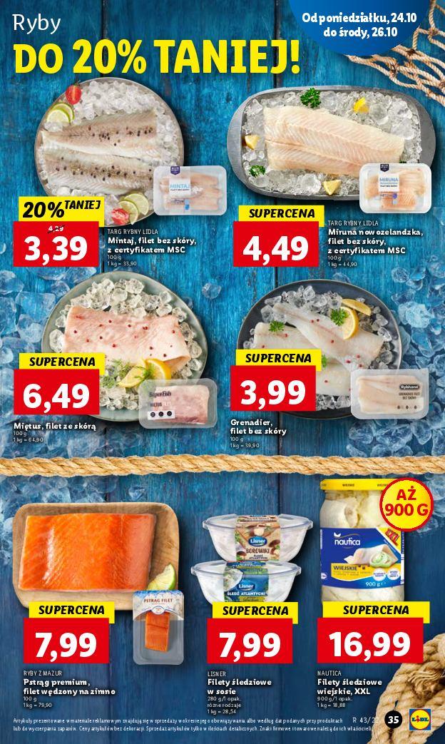 Gazetka promocyjna Lidl do 26/10/2022 str.35