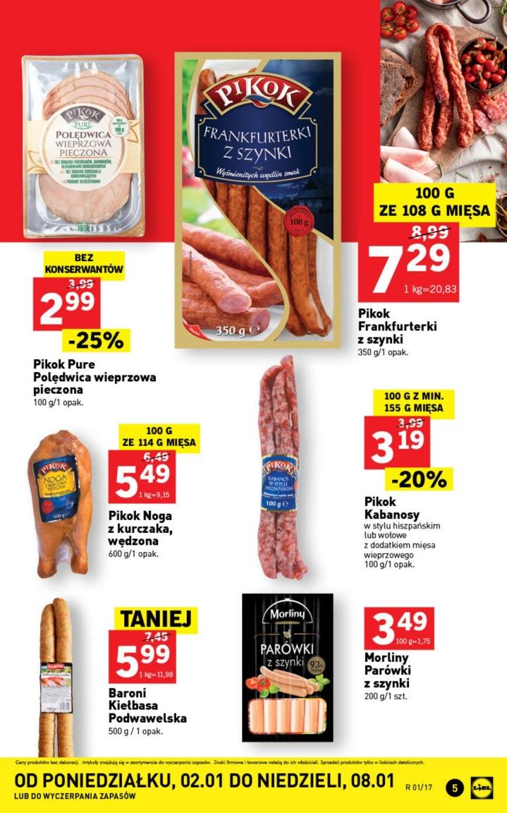 Gazetka promocyjna Lidl do 08/01/2017 str.5