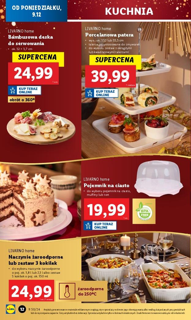 Gazetka promocyjna Lidl do 15/12/2024 str.12