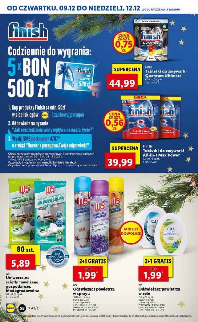 Gazetka promocyjna Lidl do 12/12/2021 str.58