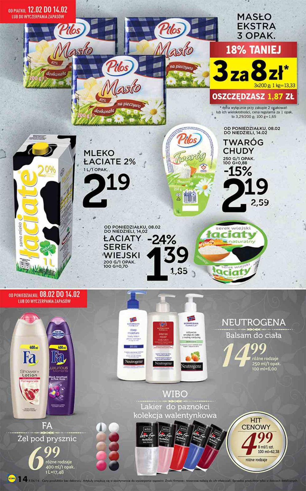 Gazetka promocyjna Lidl do 14/02/2016 str.14