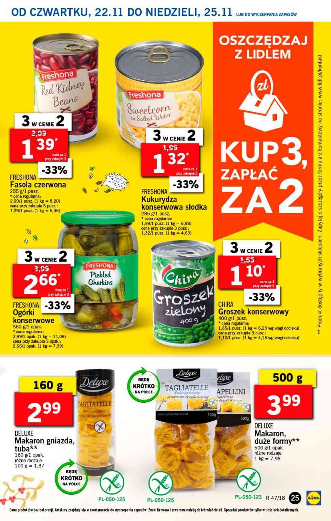 Gazetka promocyjna Lidl do 25/11/2018 str.25