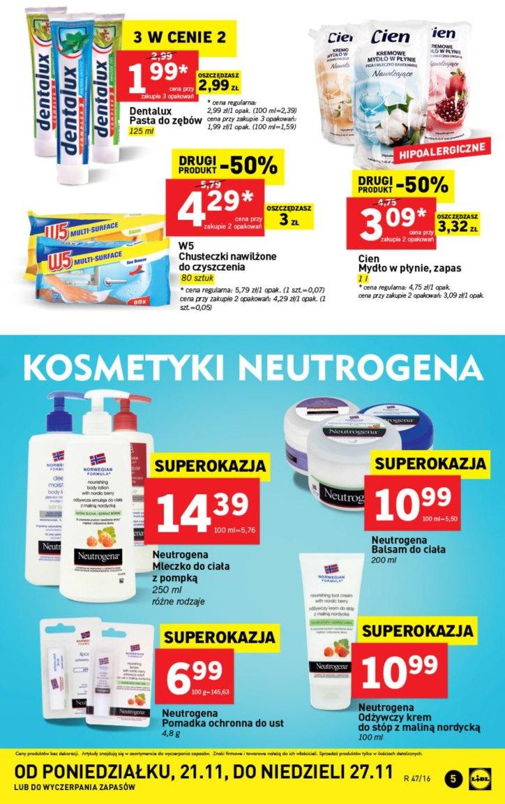 Gazetka promocyjna Lidl do 27/11/2016 str.5