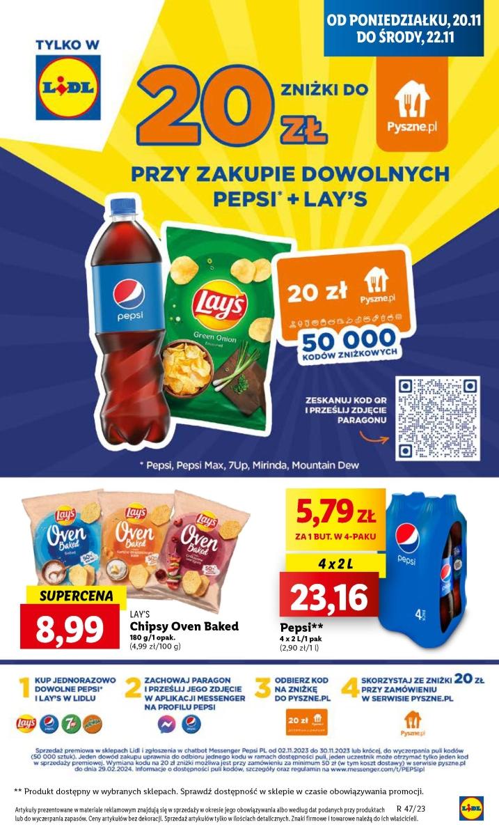 Gazetka promocyjna Lidl do 22/11/2023 str.47