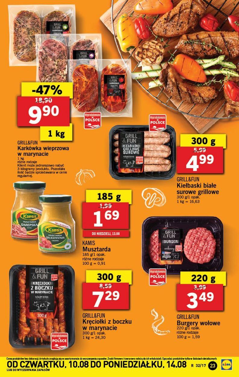 Gazetka promocyjna Lidl do 13/08/2017 str.23