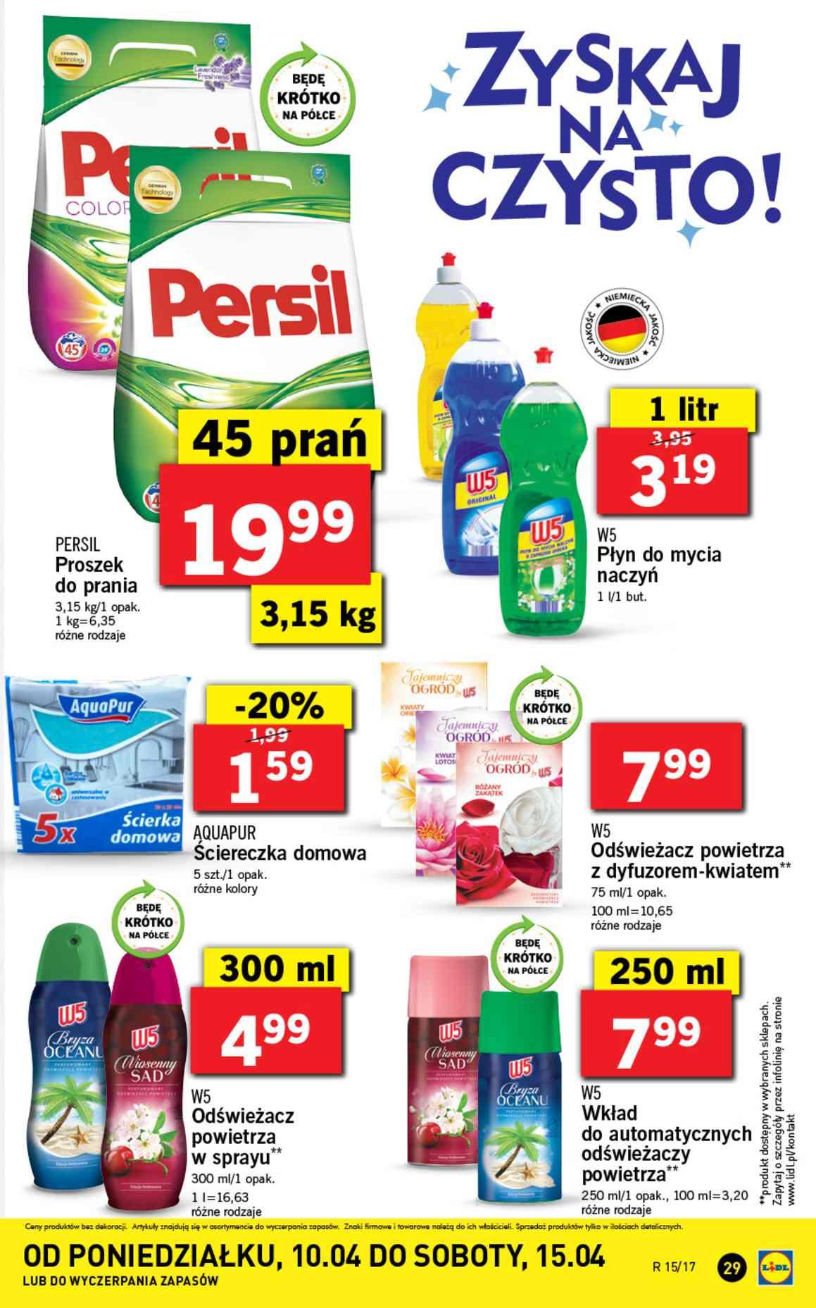 Gazetka promocyjna Lidl do 15/04/2017 str.29