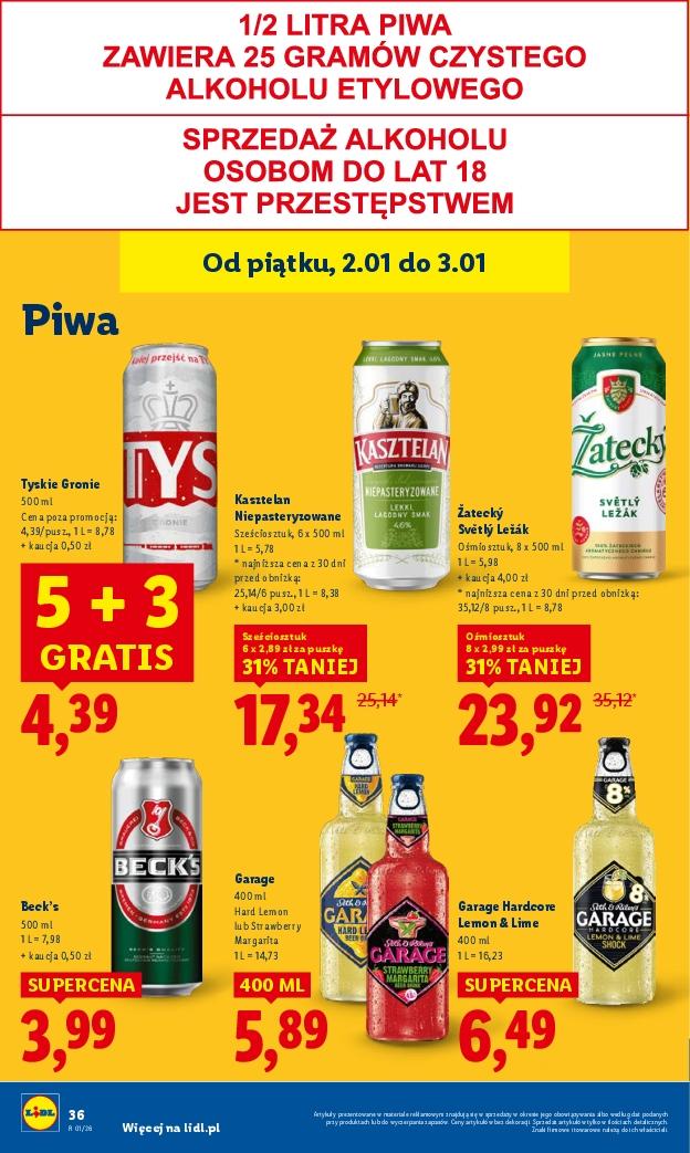 Gazetka promocyjna Lidl do 03/01/2026 str.38