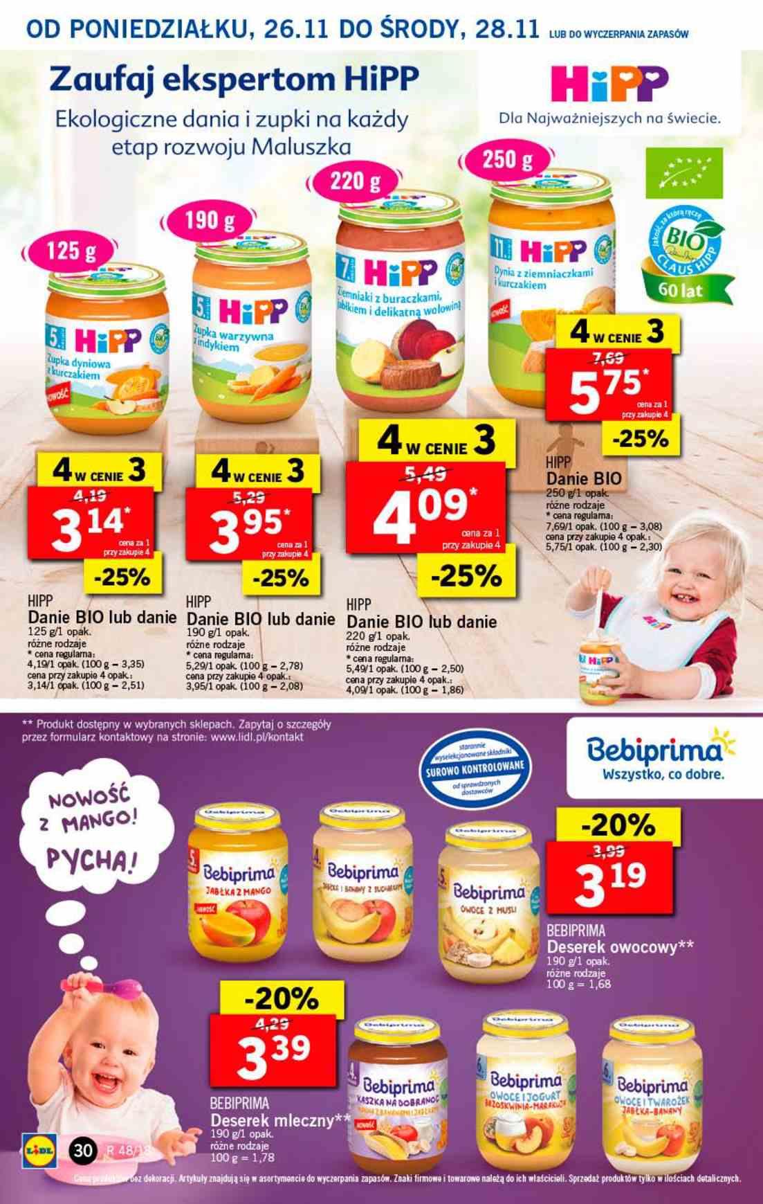 Gazetka promocyjna Lidl do 28/11/2018 str.30