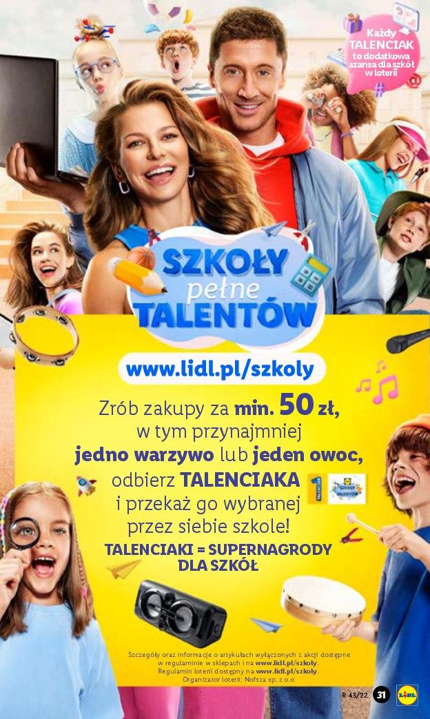 Gazetka promocyjna Lidl do 29/10/2022 str.31