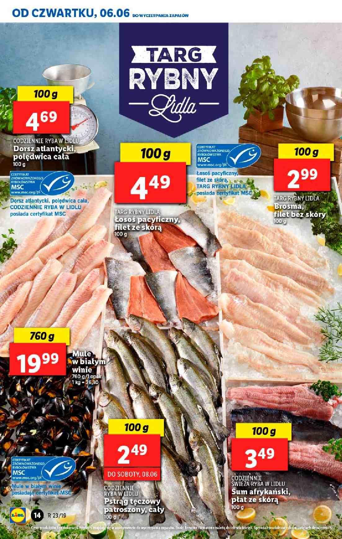 Gazetka promocyjna Lidl do 09/06/2019 str.14