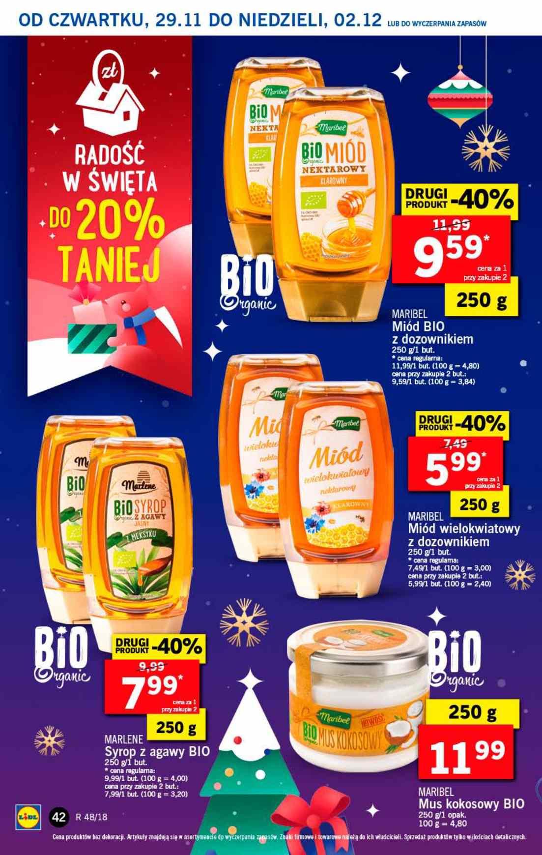 Gazetka promocyjna Lidl do 02/12/2018 str.42