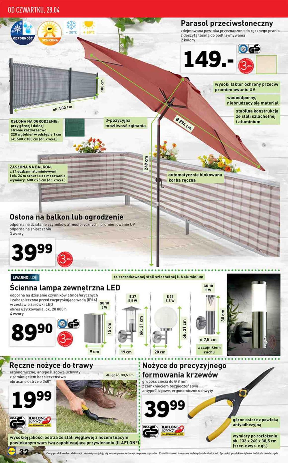 Gazetka promocyjna Lidl do 01/05/2016 str.32