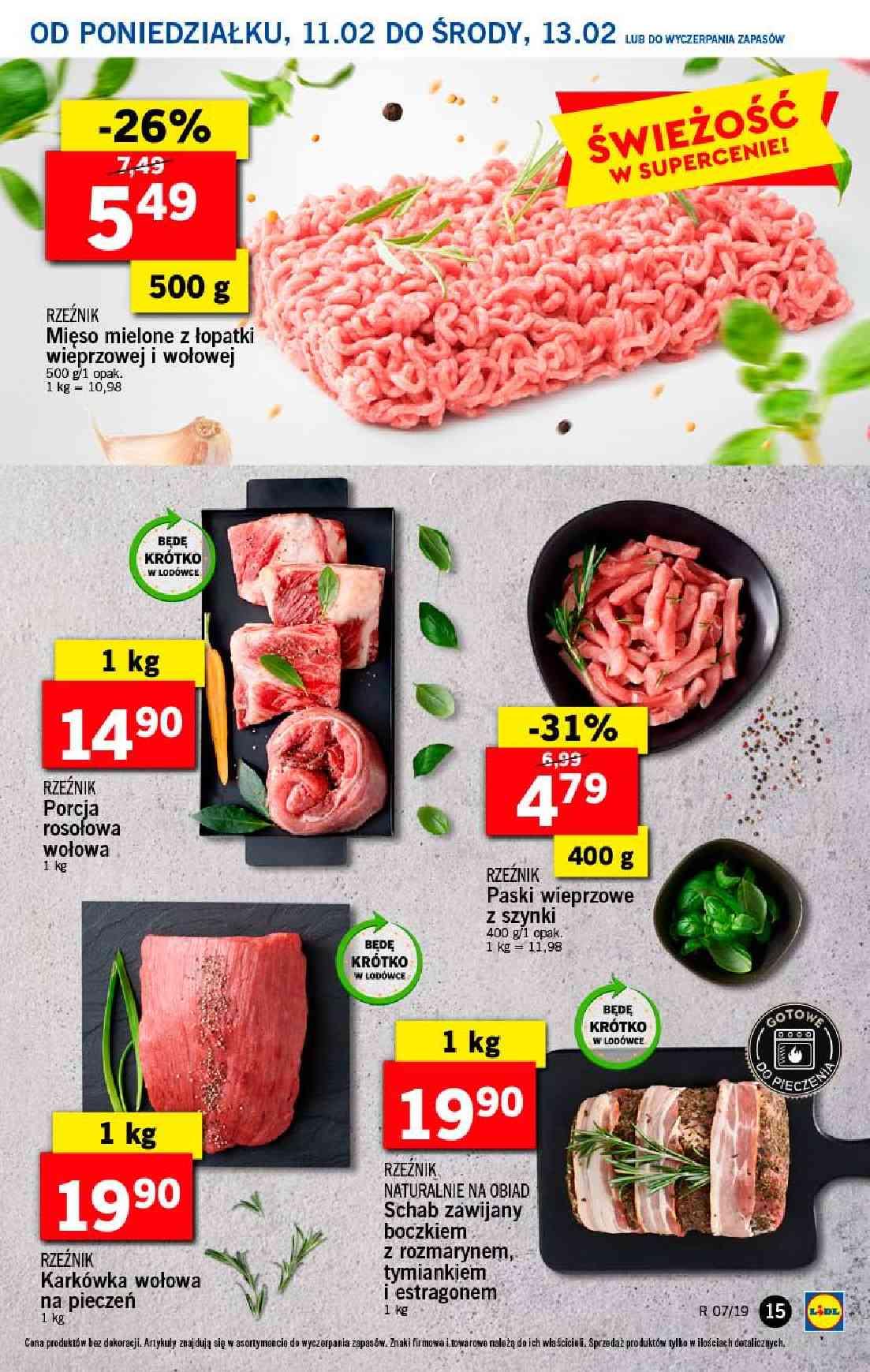 Gazetka promocyjna Lidl do 13/02/2019 str.15