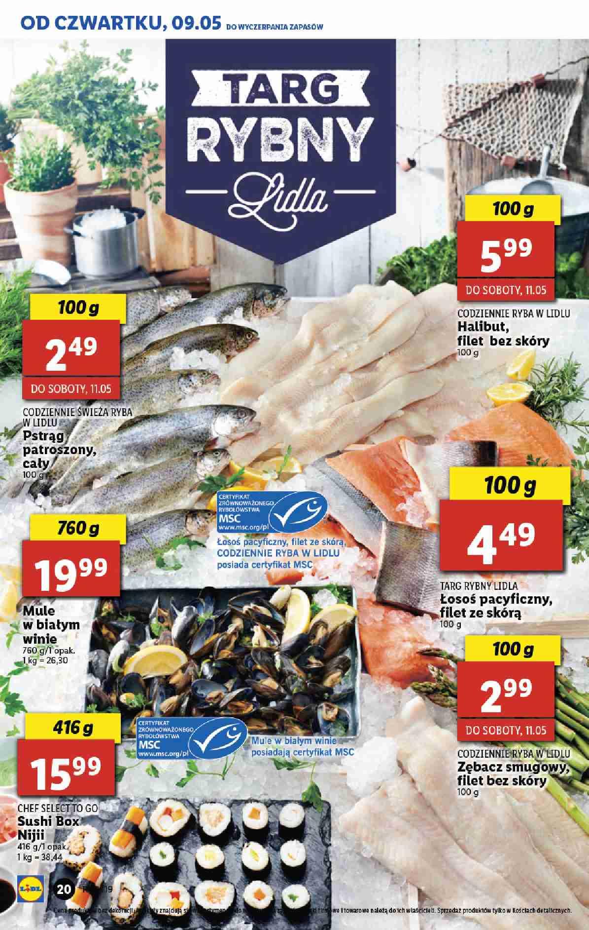 Gazetka promocyjna Lidl do 11/05/2019 str.20