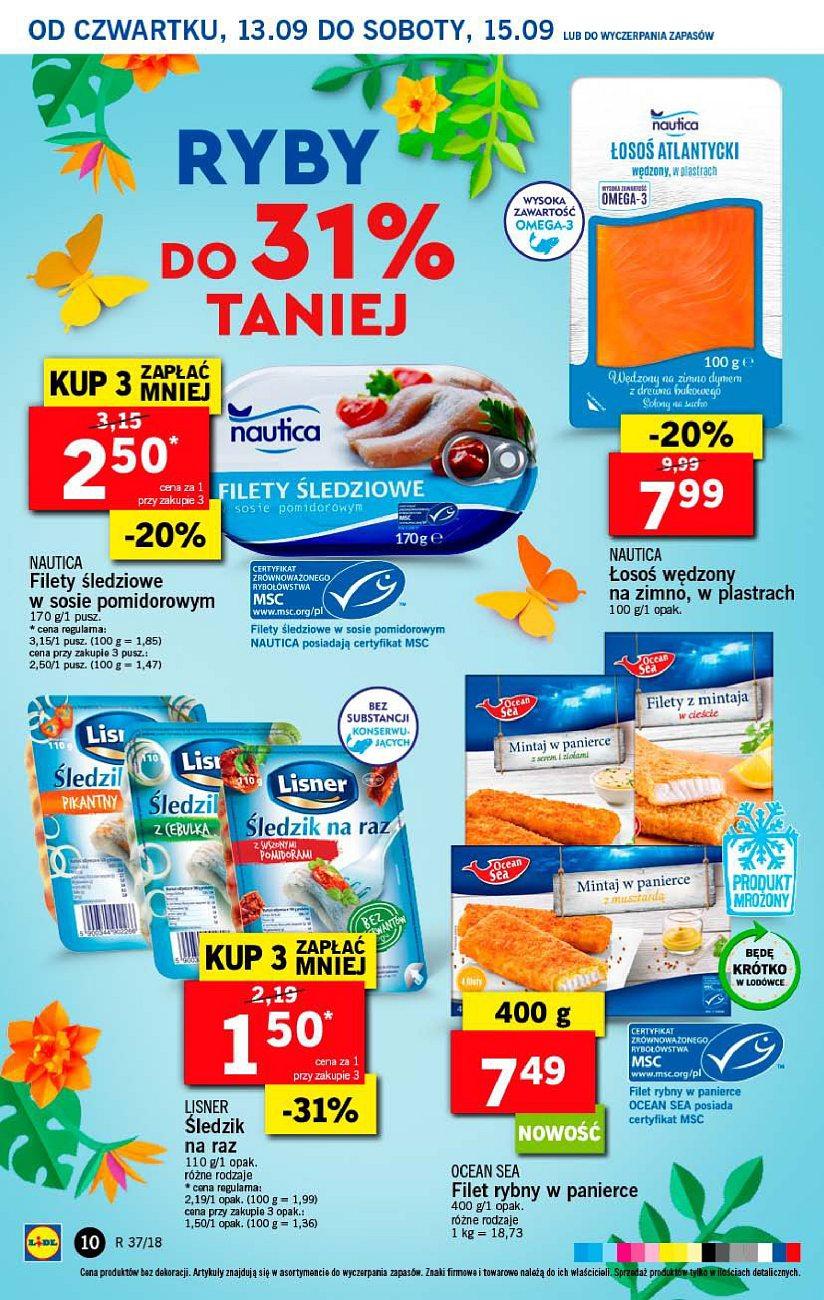 Gazetka promocyjna Lidl do 15/09/2018 str.10