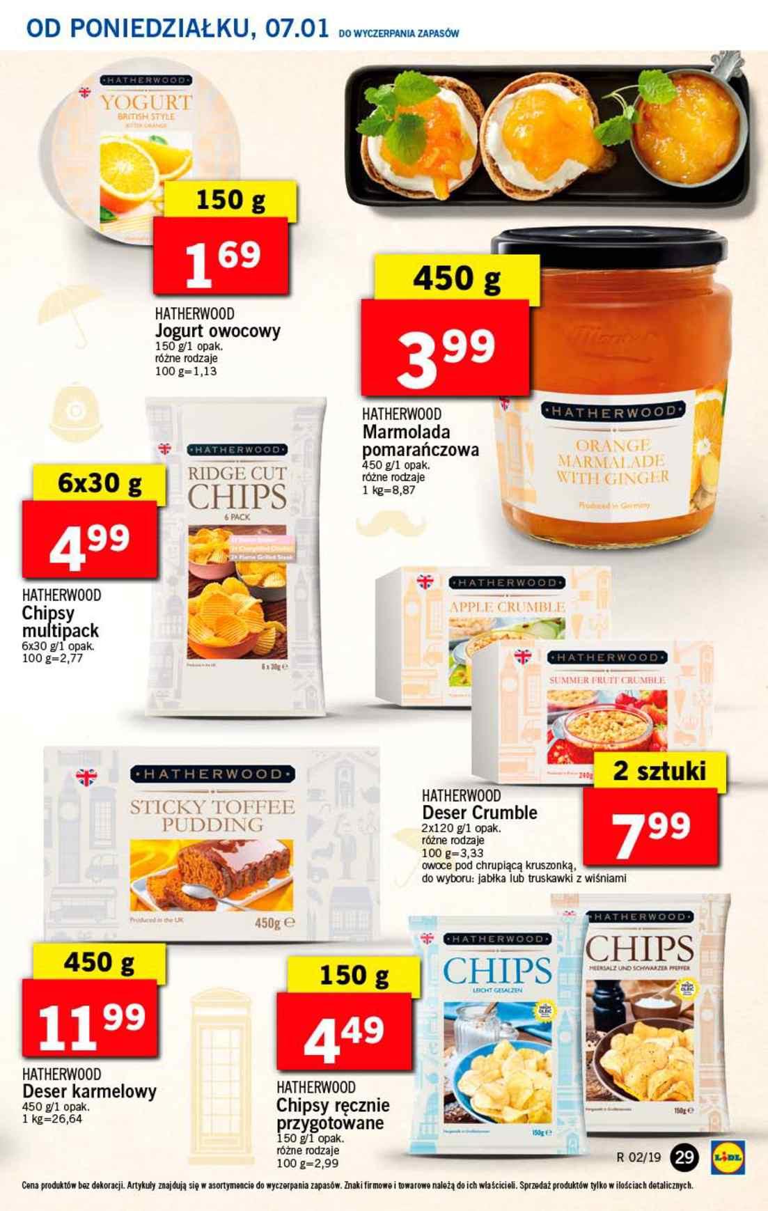 Gazetka promocyjna Lidl do 09/01/2019 str.29