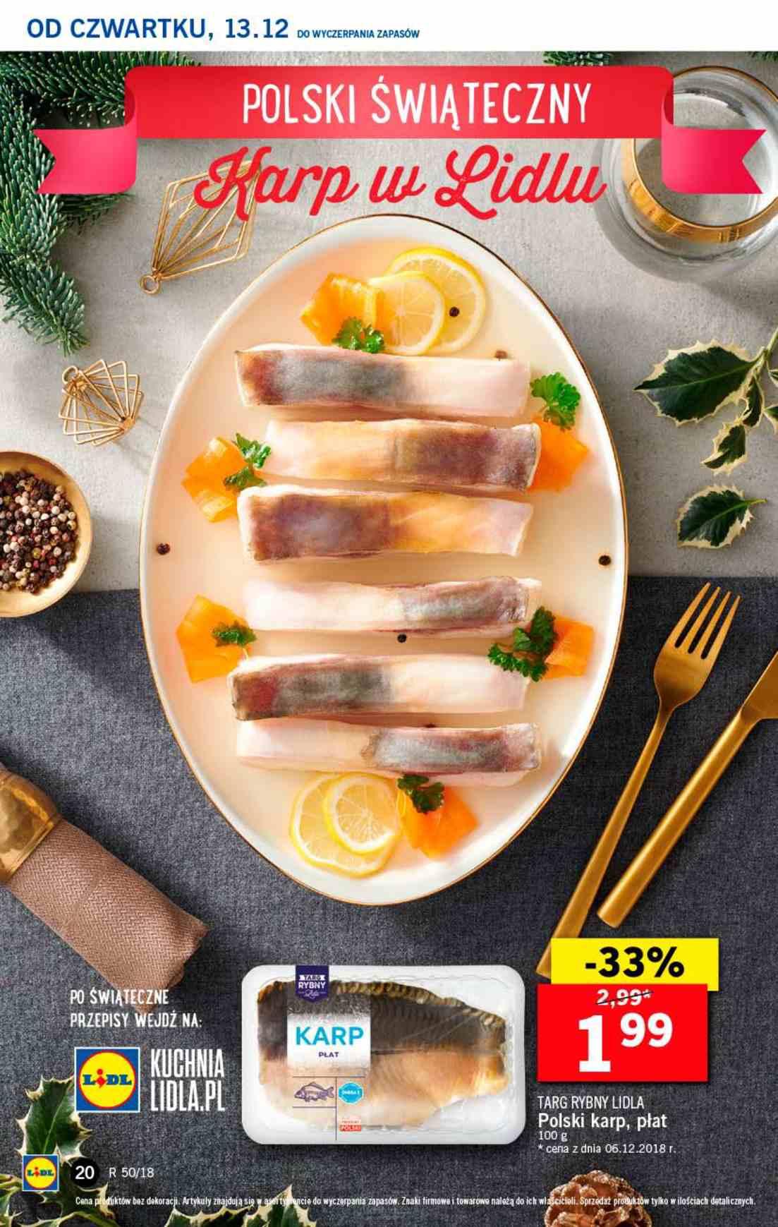 Gazetka promocyjna Lidl do 16/12/2018 str.20