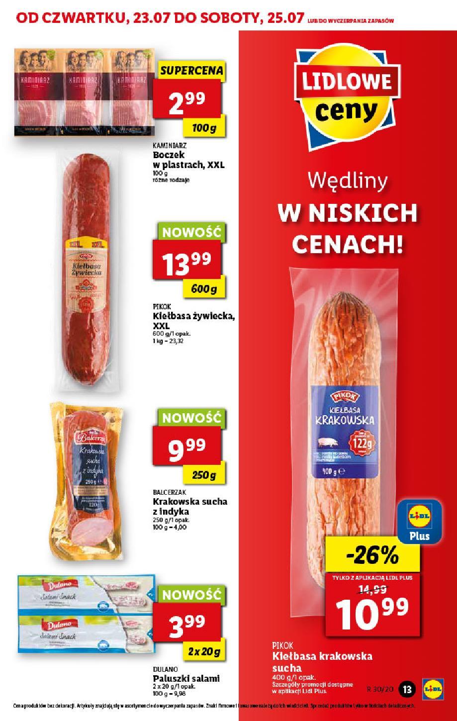 Gazetka promocyjna Lidl do 25/07/2020 str.13