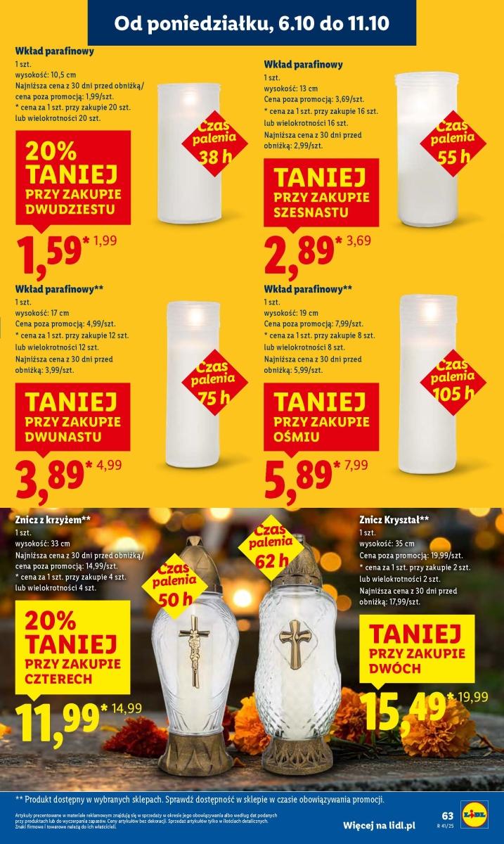 Gazetka promocyjna Lidl do 08/10/2025 str.65