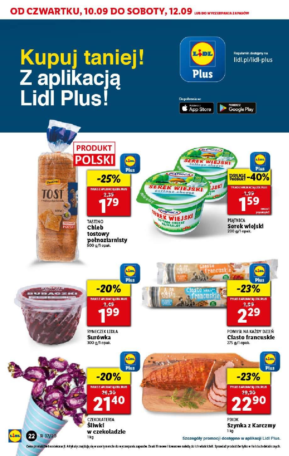 Gazetka promocyjna Lidl do 12/09/2020 str.22