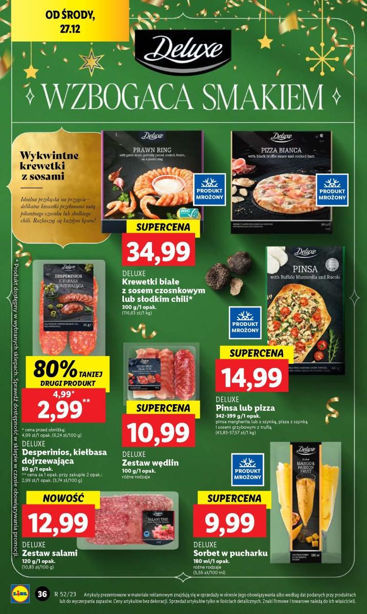 Gazetka promocyjna Lidl do 30/12/2023 str.36