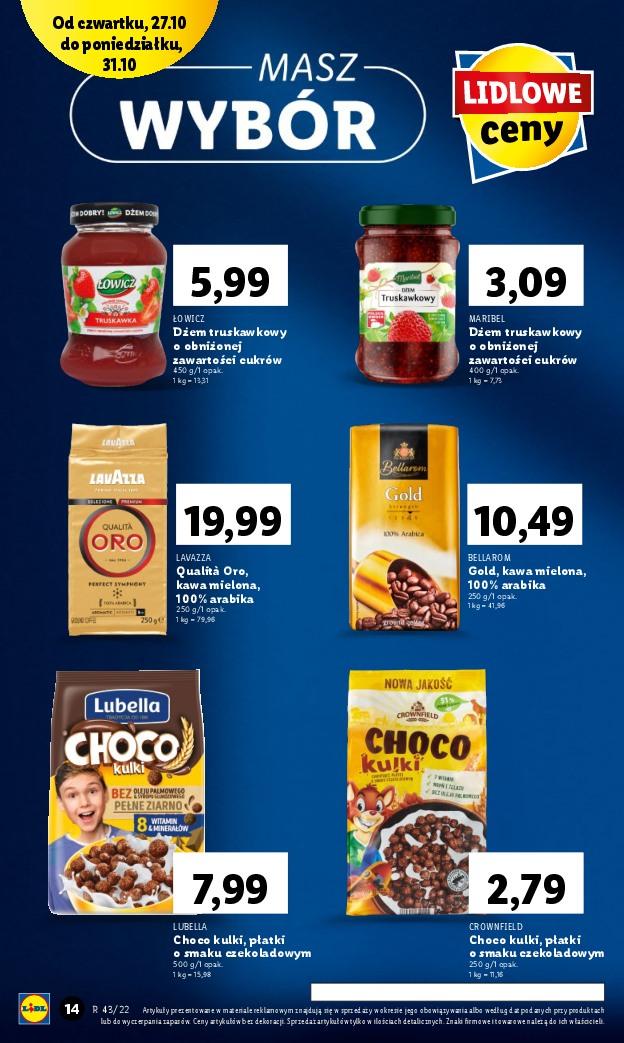 Gazetka promocyjna Lidl do 31/10/2022 str.14