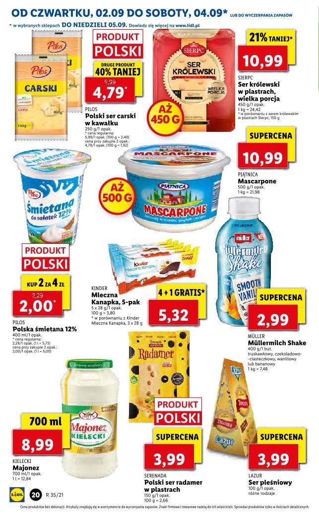 Gazetka promocyjna Lidl do 04/09/2021 str.20