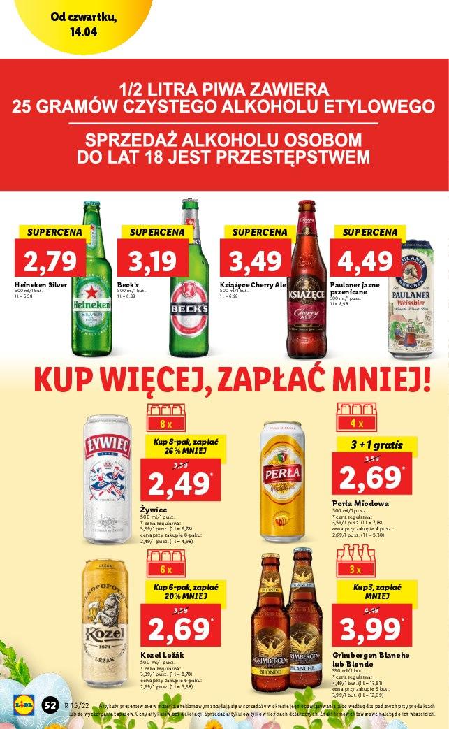 Gazetka promocyjna Lidl do 16/04/2022 str.52