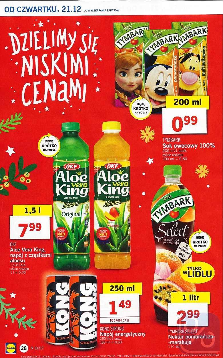 Gazetka promocyjna Lidl do 24/12/2017 str.28