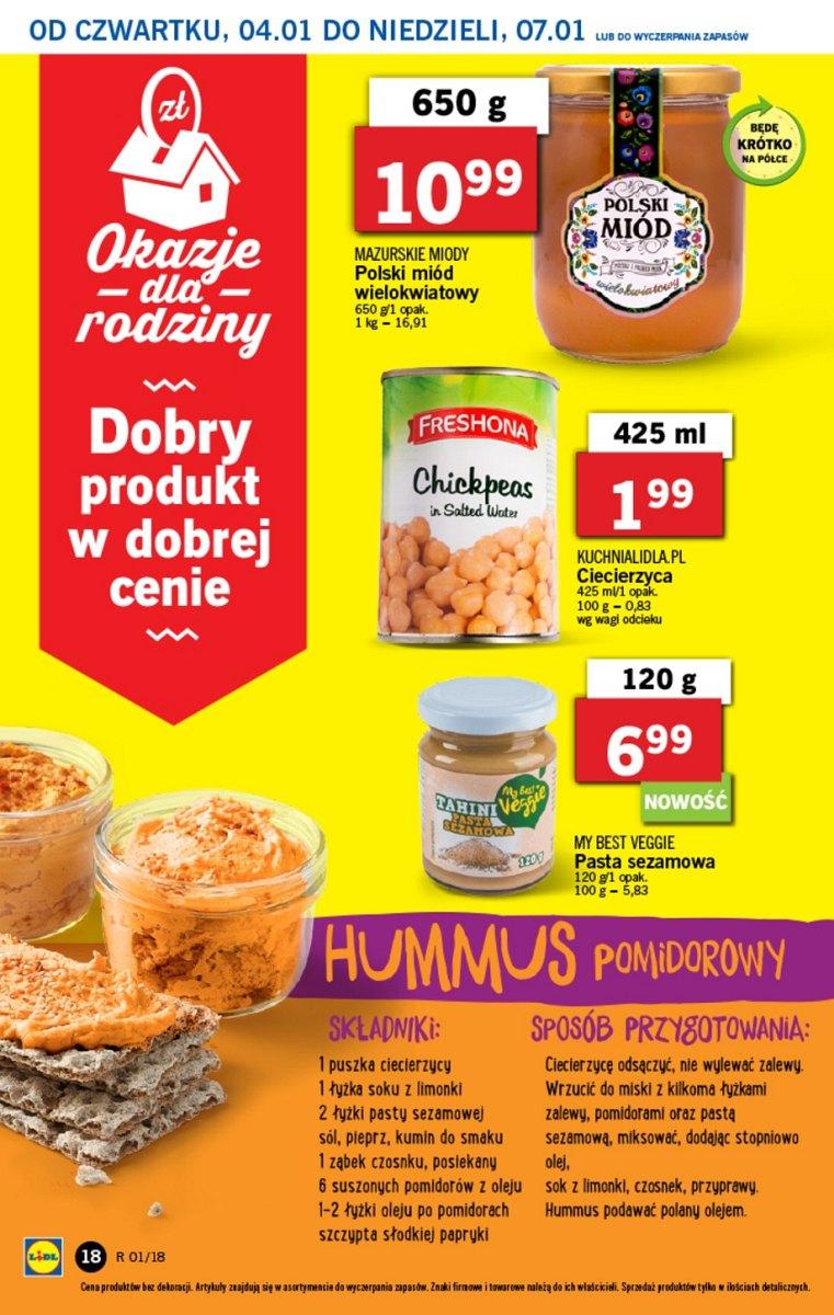 Gazetka promocyjna Lidl do 07/01/2018 str.18