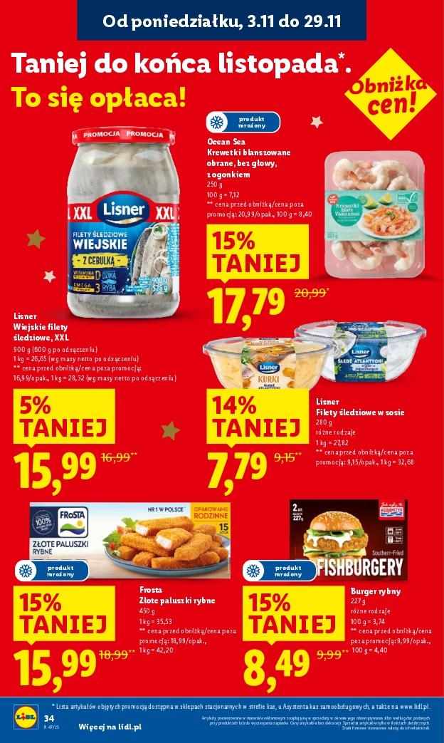 Gazetka promocyjna Lidl do 19/11/2025 str.34
