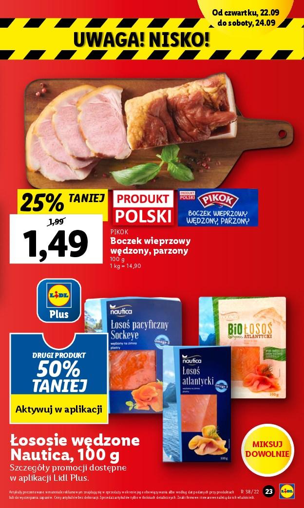 Gazetka promocyjna Lidl do 24/09/2022 str.23