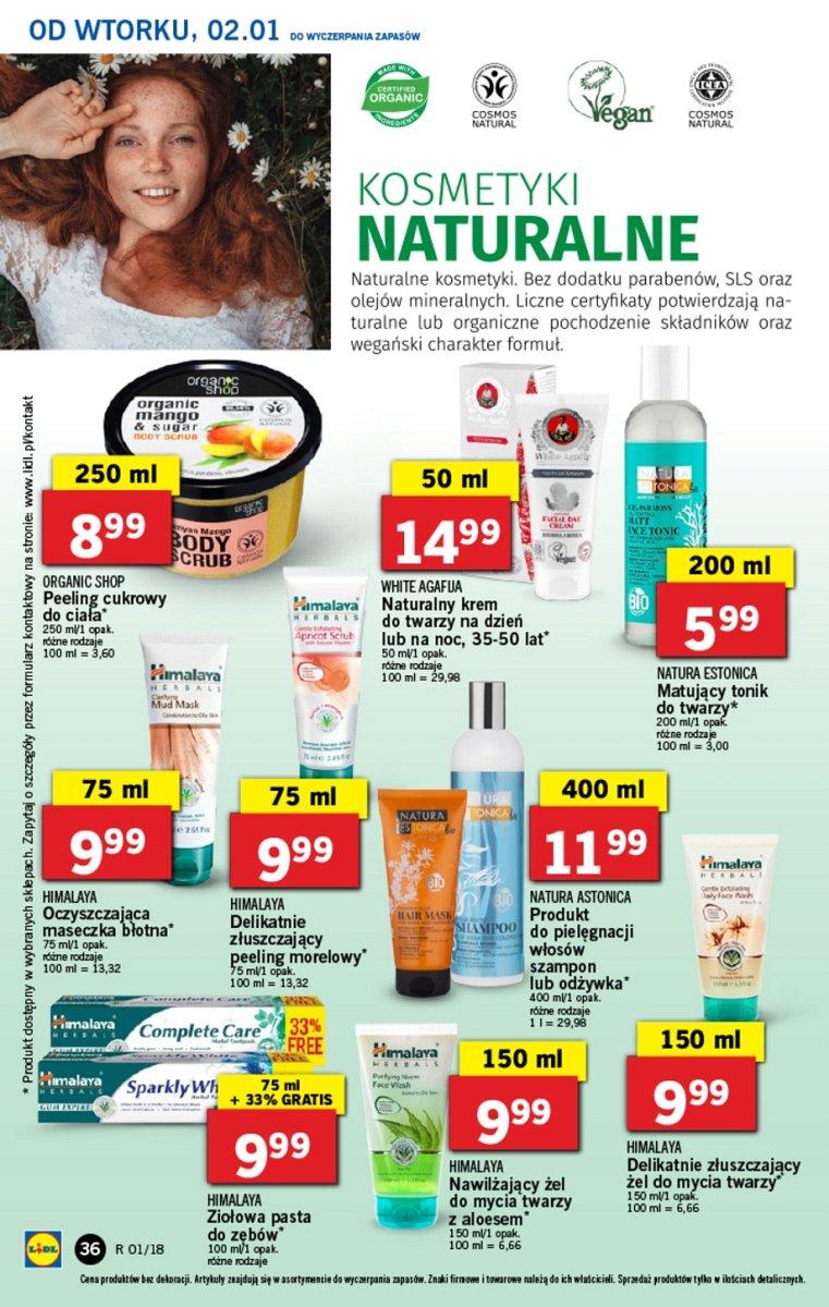 Gazetka promocyjna Lidl do 03/01/2018 str.36