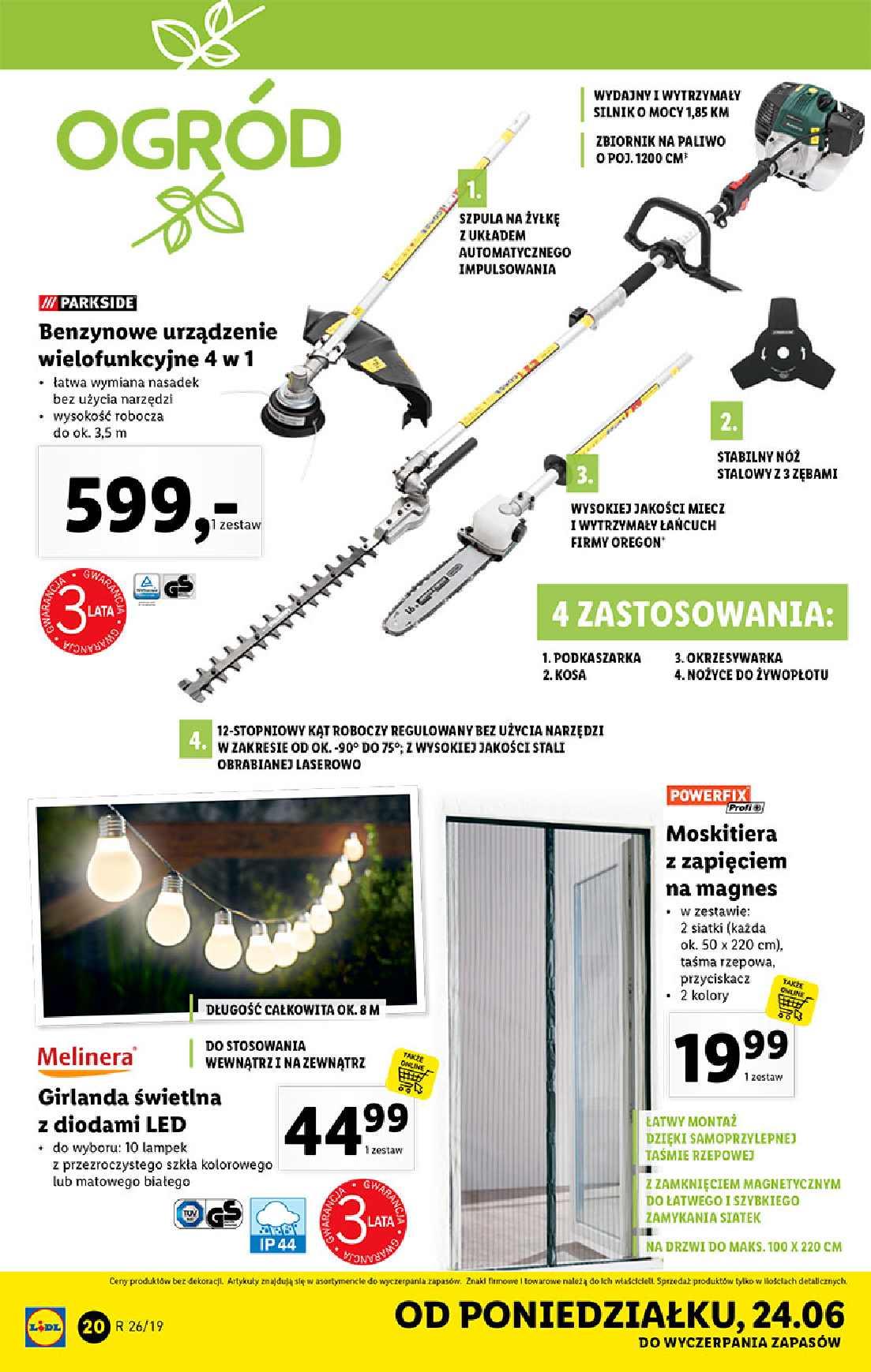 Gazetka promocyjna Lidl do 30/06/2019 str.20