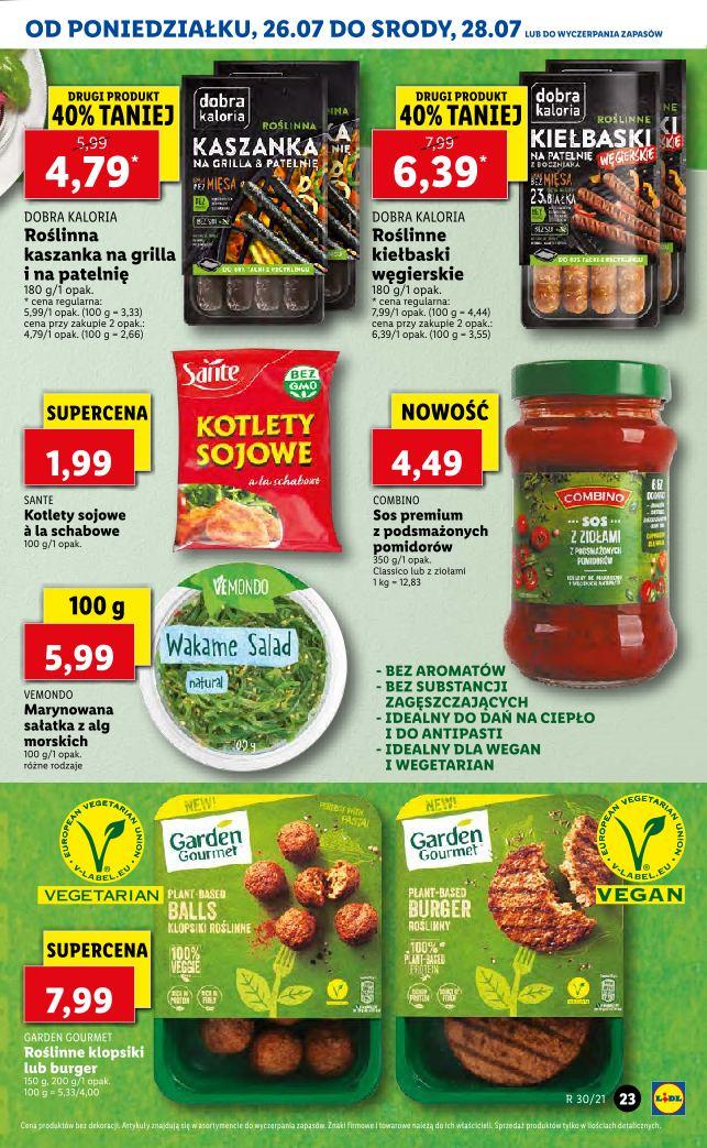 Gazetka promocyjna Lidl do 31/07/2021 str.23