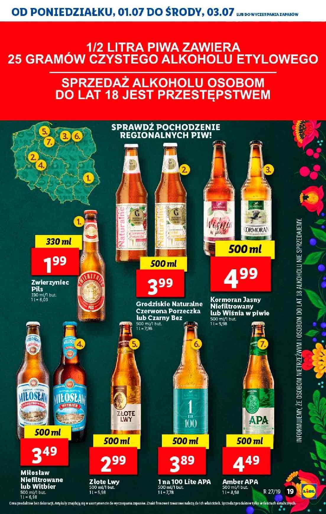 Gazetka promocyjna Lidl do 03/07/2019 str.19