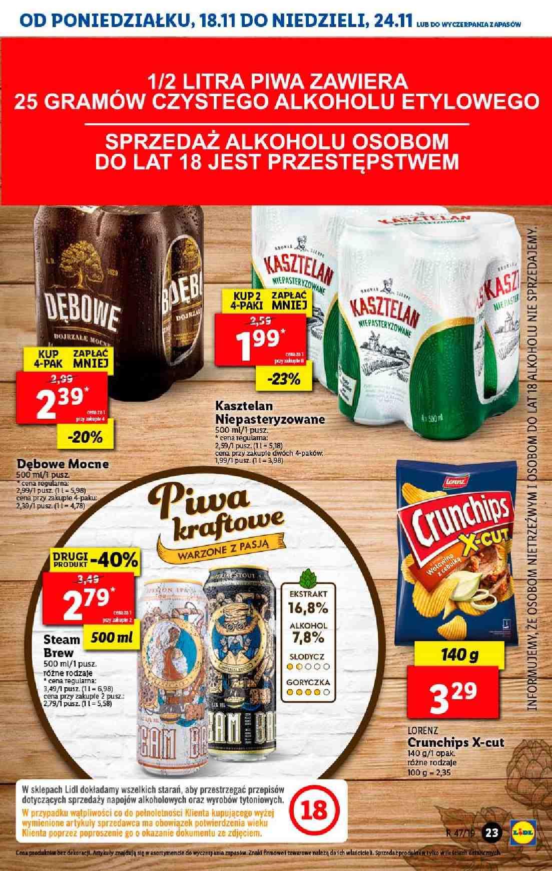 Gazetka promocyjna Lidl do 20/11/2019 str.23