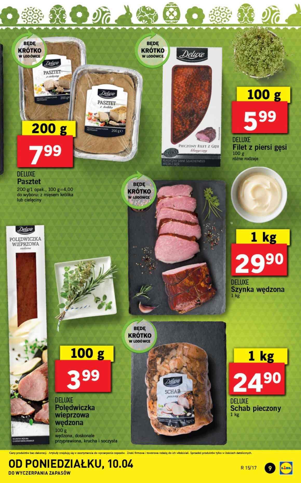 Gazetka promocyjna Lidl do 15/04/2017 str.9